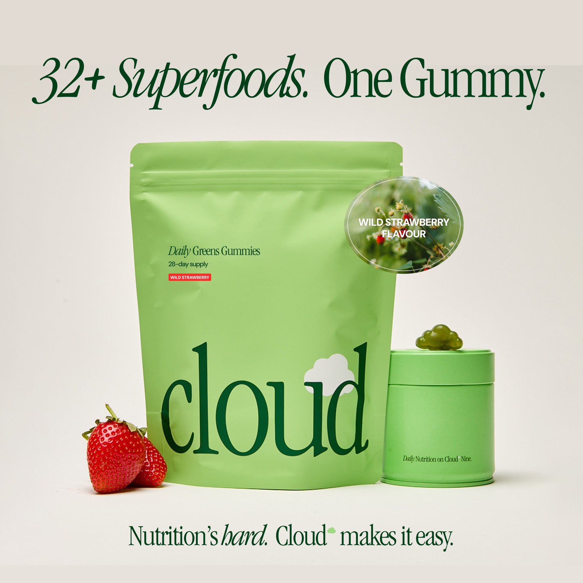 Cloud Daily Greens Gummies