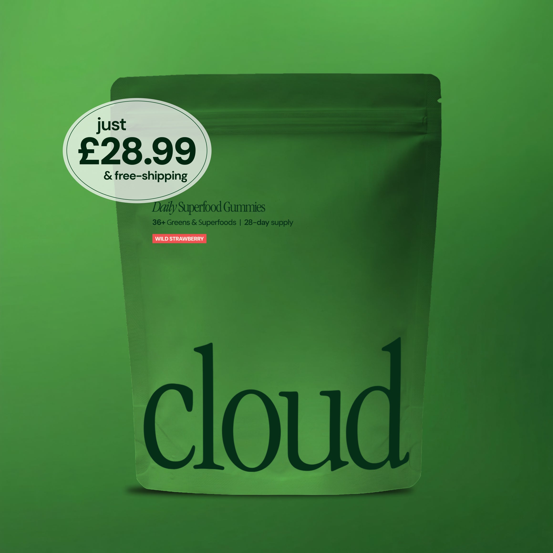 Cloud Daily Greens Gummies (Special Offer)
