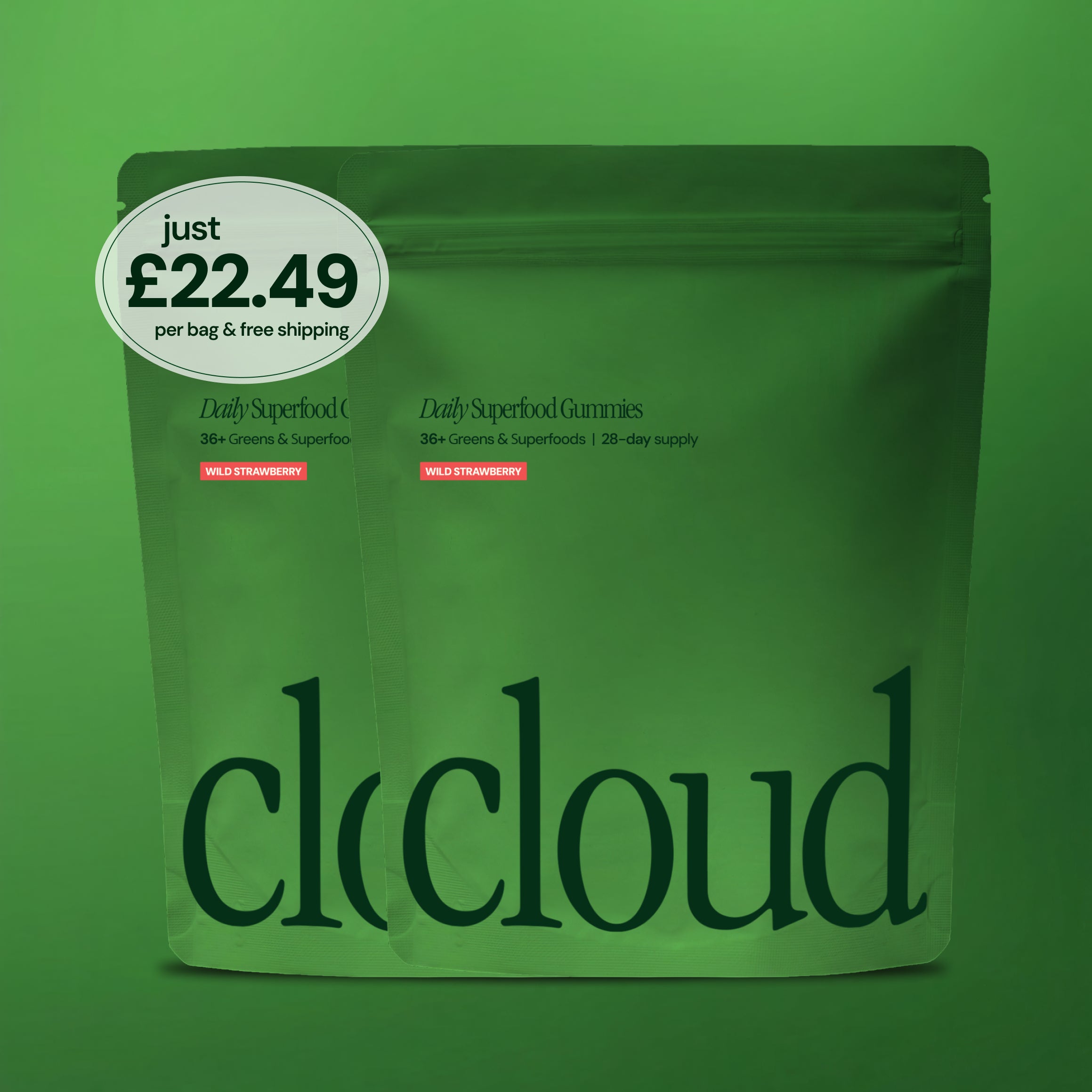 Cloud Daily Greens Gummies (Special Offer)